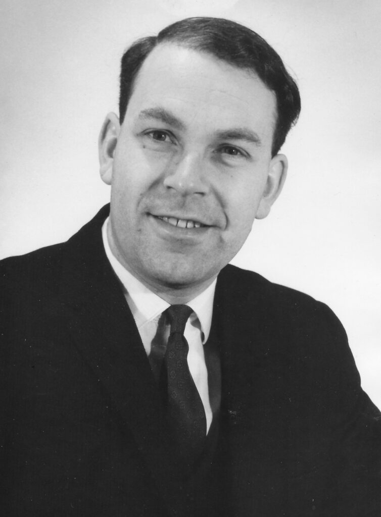 A portrait of Michael B.V. Roberts, author of Biology textbooks